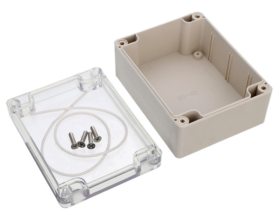 Plastic Enclosure with Clear Cover 115 x 90 x 55mm from PMD Way with free delivery worldwide