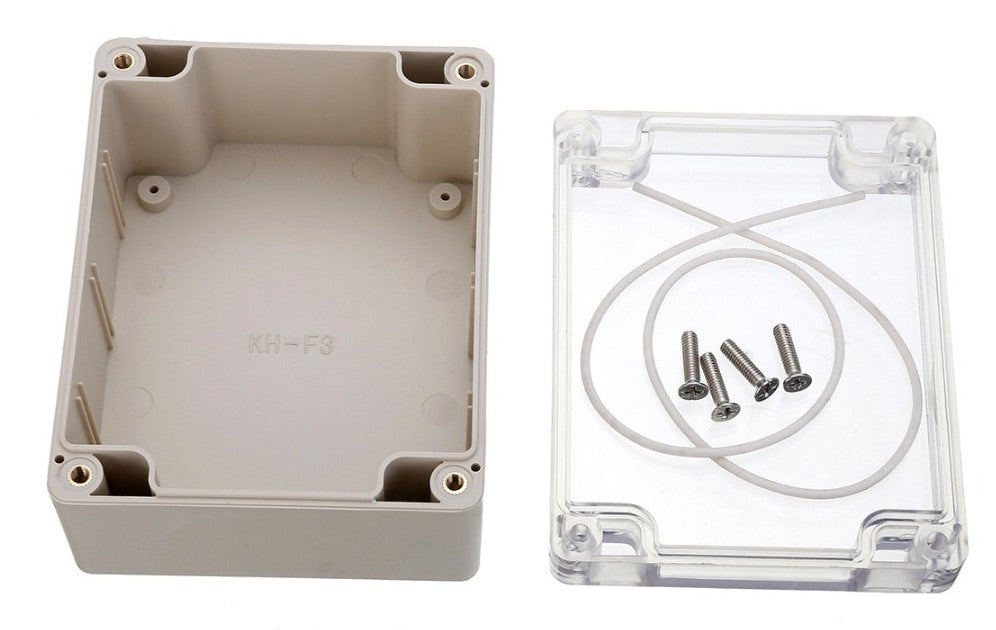 Plastic Enclosure with Clear Cover 115 x 90 x 55mm from PMD Way with free delivery worldwide