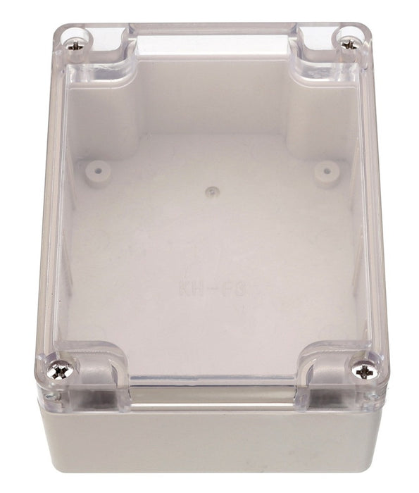 Plastic Enclosure with Clear Cover 115 x 90 x 55mm from PMD Way with free delivery worldwide