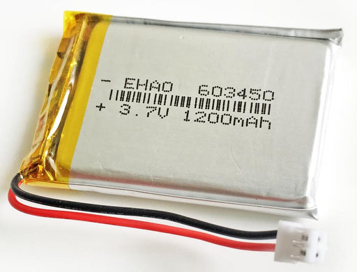 Lithium Ion Polymer Battery - 3.7v 1200mAh 603450 from PMD Way with free delivery worldwide