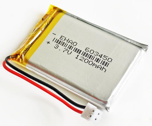 Lithium Ion Polymer Battery - 3.7v 1200mAh 603450 from PMD Way with free delivery worldwide