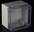 Plastic Waterproof Enclosure with Clear Cover 120 x 120 x 90mm from PMD Way with free delivery worldwide