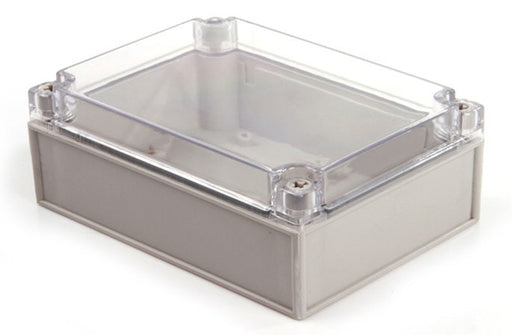 Plastic IP66 Enclosure with Clear Cover 125 x 175 x 75mm from PMD Way with free delivery worldwide