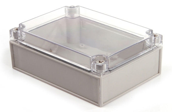 Plastic IP66 Enclosure with Clear Cover 125 x 175 x 75mm from PMD Way with free delivery worldwide