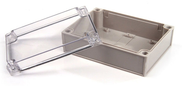 Plastic IP66 Enclosure with Clear Cover 125 x 175 x 75mm from PMD Way with free delivery worldwide