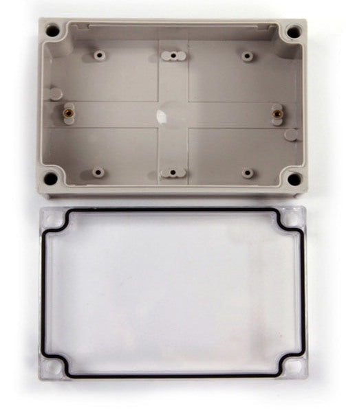 Plastic IP66 Enclosure with Clear Cover 125 x 175 x 75mm from PMD Way with free delivery worldwide