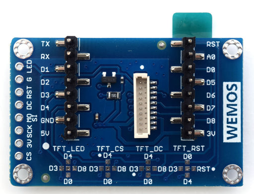 1.44" 128x128 TFT LCD for WeMos LoLin Boards from PMD Way with free delivery worldwide