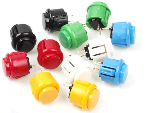 24mm Arcade Buttons in packs of 12 from PMD Way with free delivery worldwide