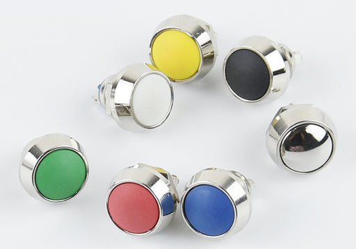 12mm Waterpoof Color Top Push Buttons from PMD Way with free delivery worldwide
