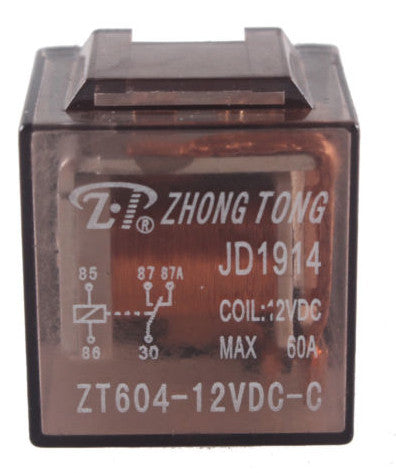 DC 12V 60A SPDT Relay and Socket - 5 Pairs from PMD Way with free delivery worldwide