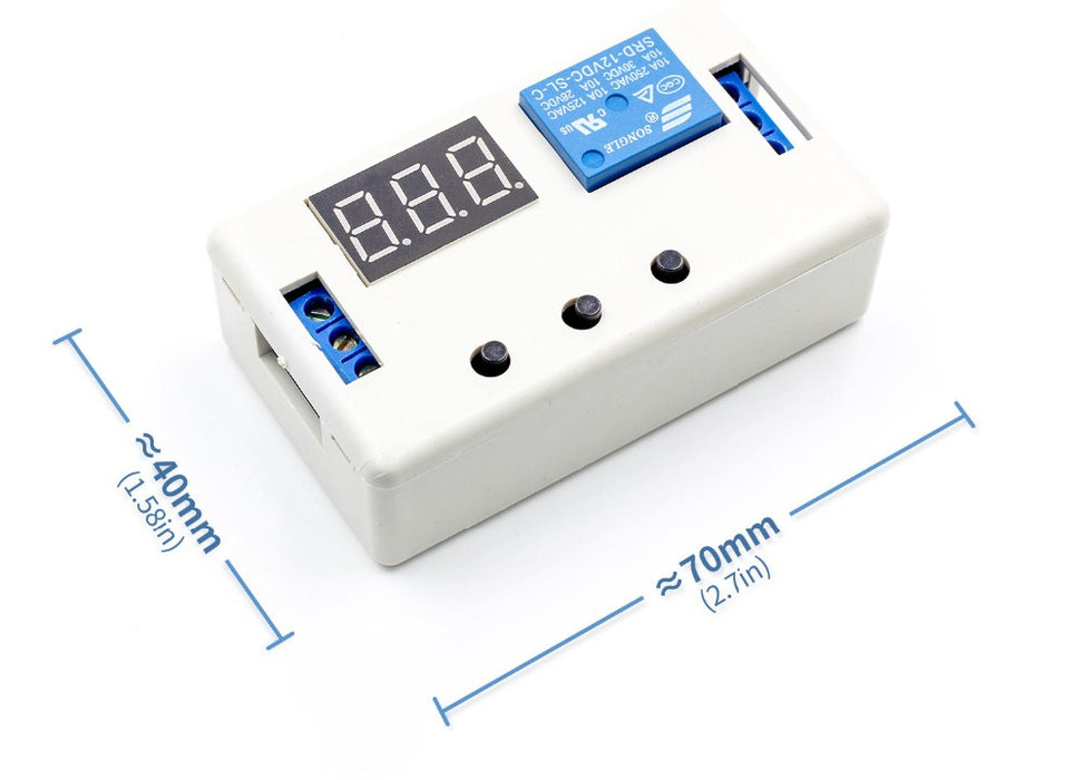 12V DC Time Delay Relay Module from PMD Way with free delivery worldwide