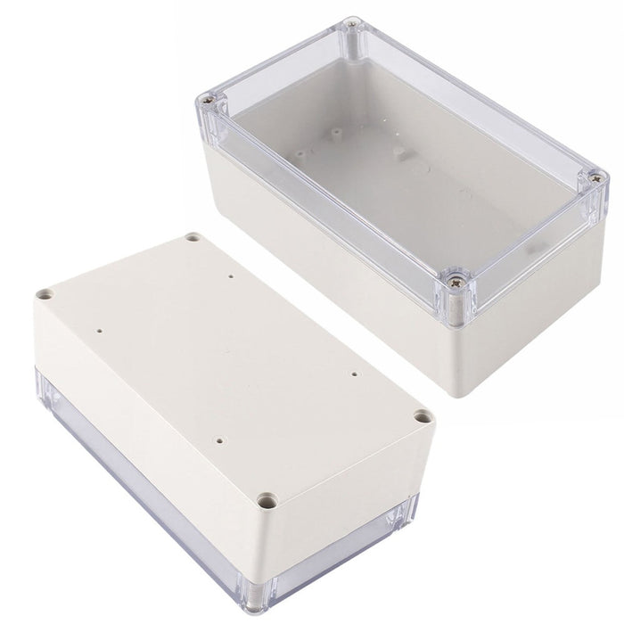 Plastic Enclosure with Clear Cover 158 x 90 x 60mm from PMD Way with free delivery worldwide