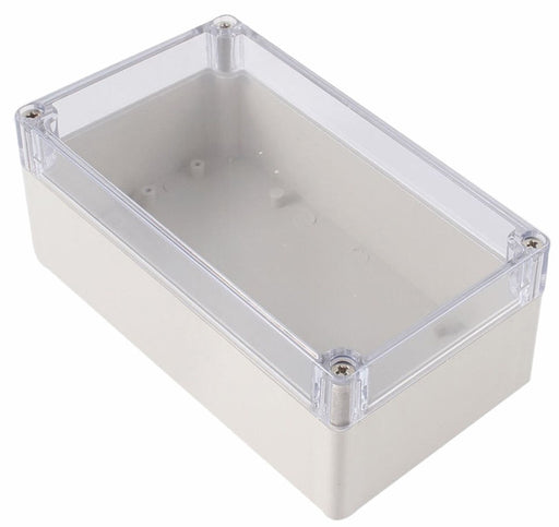 Plastic Enclosure with Clear Cover 158 x 90 x 60mm from PMD Way with free delivery worldwide