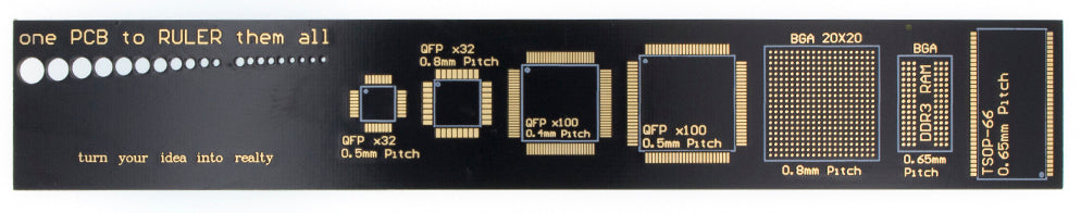 15cm PCB Ruler for Electronics Enthusiasts from PMD Way with free delivery worldwide