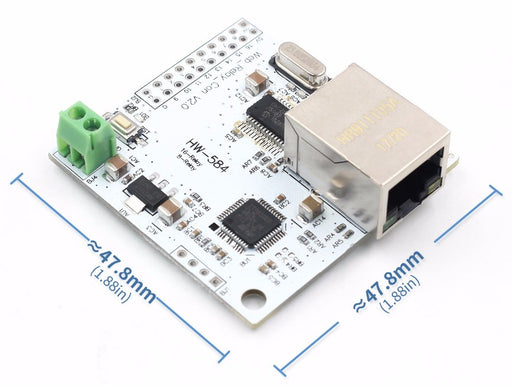 Easily control 16 outputs over Ethernet with the 16-bit Ethernet Network Control Module from PMD Way with free delivery worldwide