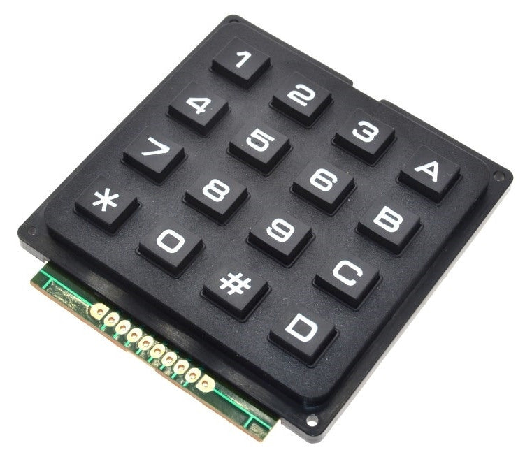 16 Push Button Keypad Coding 16 Key Keypad Module — PMD Way
