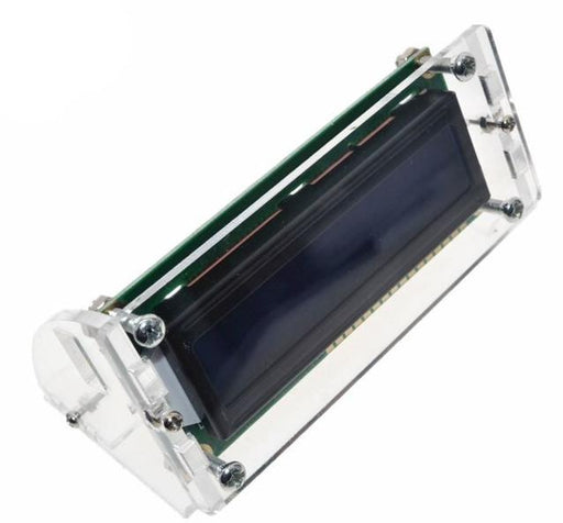 Clear Acrylic Stand for 16x2 LCD Modules from PMD Way with free delivery worldwide