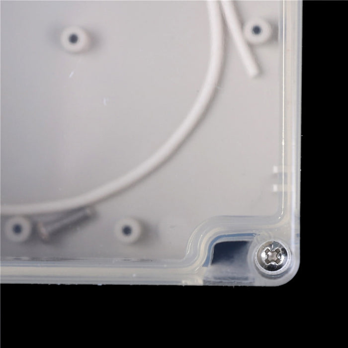 Plastic Waterproof Enclosure with Clear Cover 160 x 110 x 90mm from PMD Way with free delivery worldwide