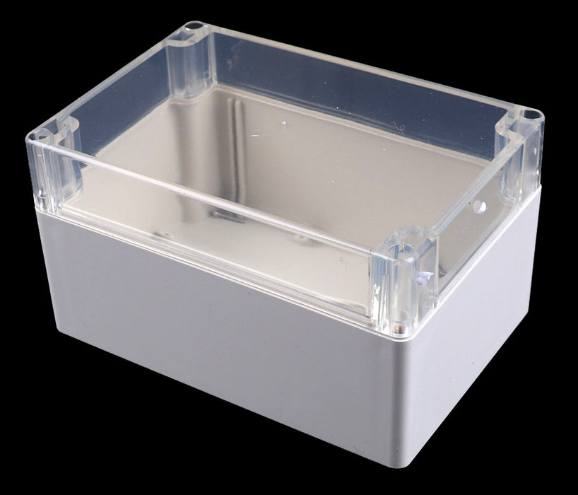 Plastic Waterproof Enclosure with Clear Cover 160 x 110 x 90mm from PMD Way with free delivery worldwide