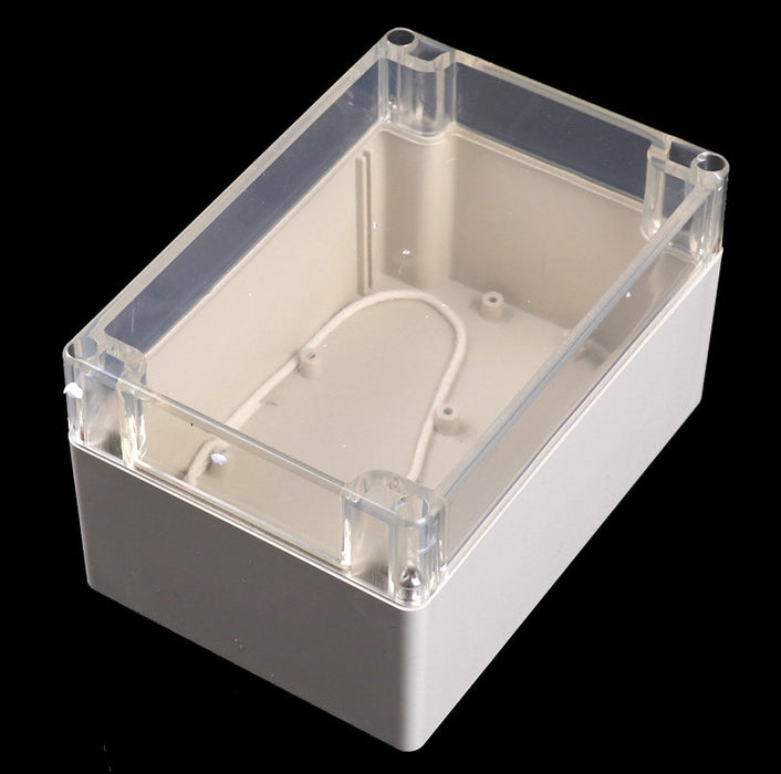 Plastic Waterproof Enclosure with Clear Cover 160 x 110 x 90mm from PMD Way with free delivery worldwide