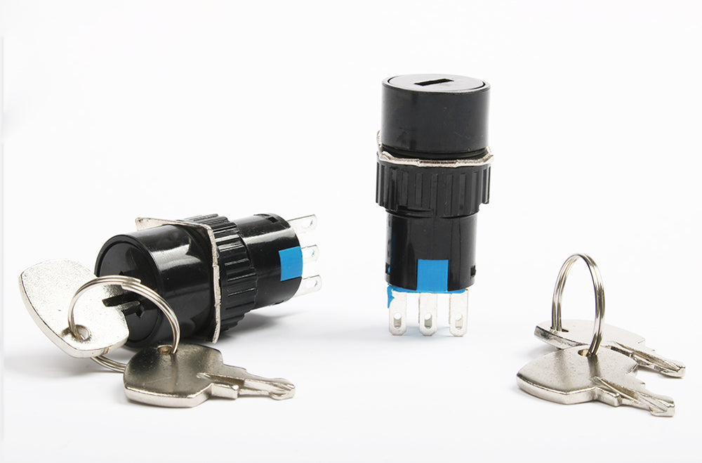 16mm Latching Key Switch — PMD Way