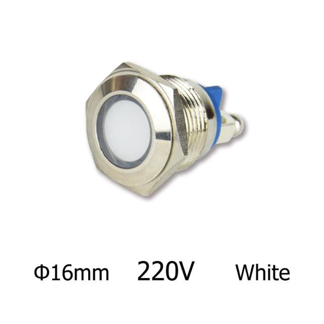 16mm Metal Bezel Panel Mount LEDs from PMD Way with free delivery worldwide