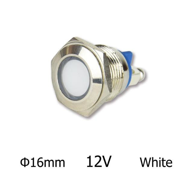 16mm Metal Bezel Panel Mount LEDs from PMD Way with free delivery worldwide