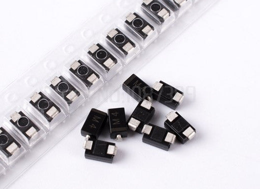 Quality 1N4004 400V 1A SMD Power Diodes in packs of 100 from PMD Way with free delivery worldwide