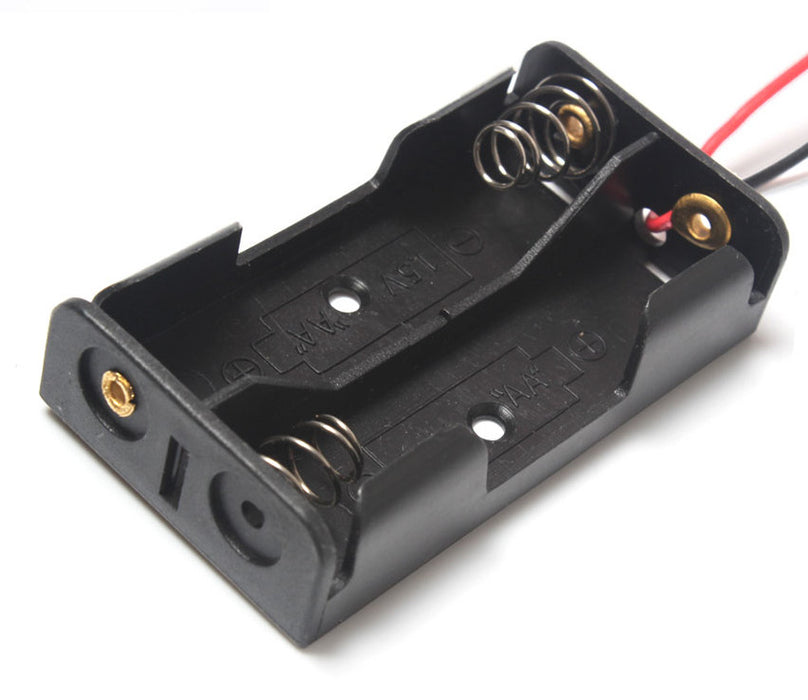 2 AA Cell Battery Holder with DC Plug from PMD Way with free delivery worldwide