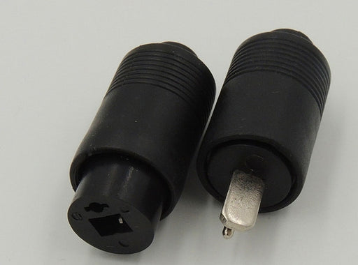 2 Pin DIN Male and Female Connectors - 5 Pairs