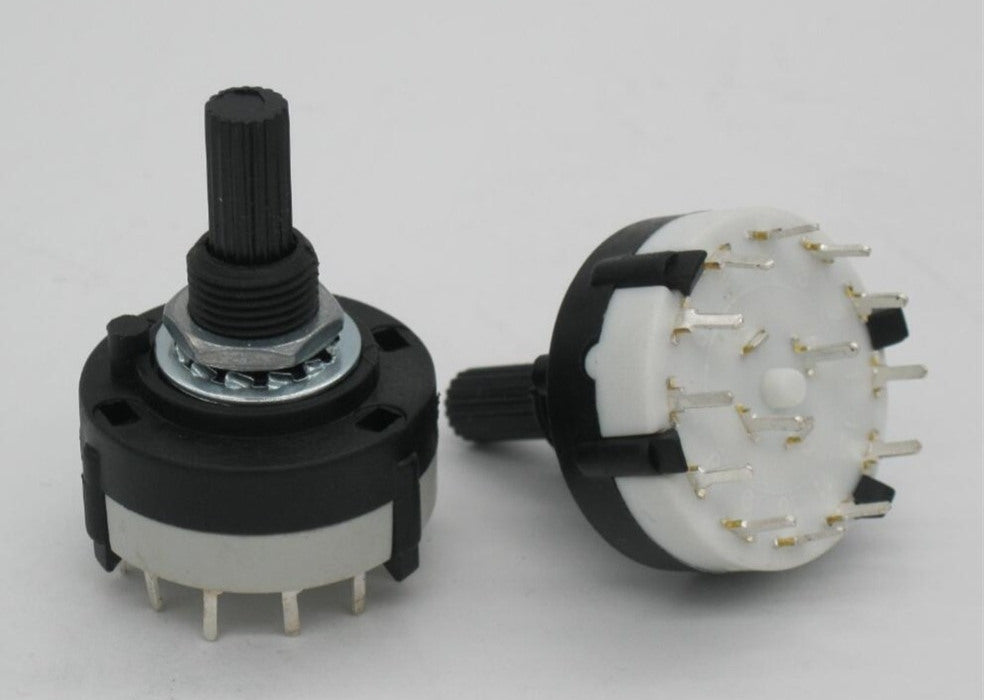 2 Pole 6 Position Rotary Switches in packs of two from PMD Way with free delivery worldwide