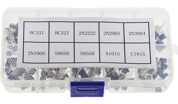 Assorted Transistor Kit with 200 pieces from PMD Way with free delivery worldwide