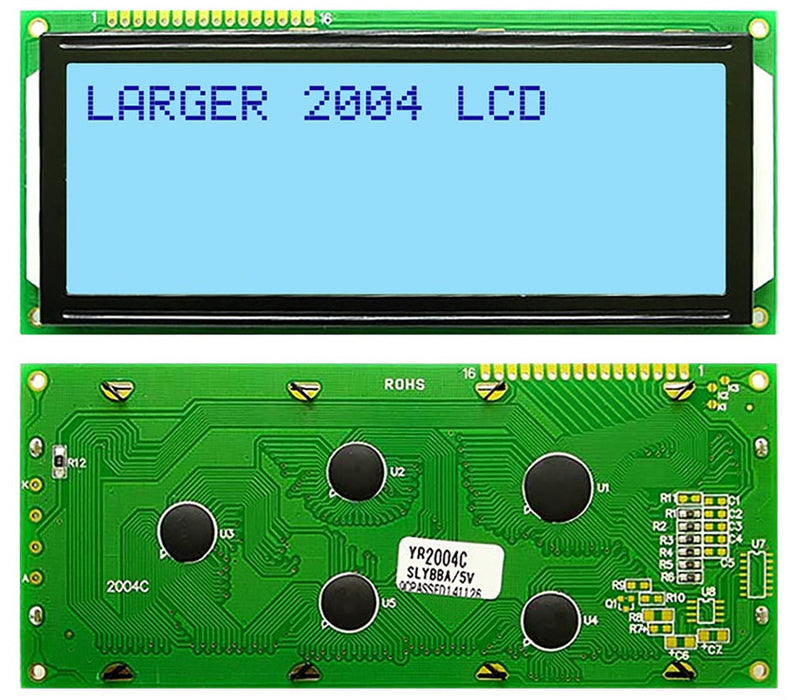 Large Character 2004 LCD Modules - 5 Pack — PMD Way