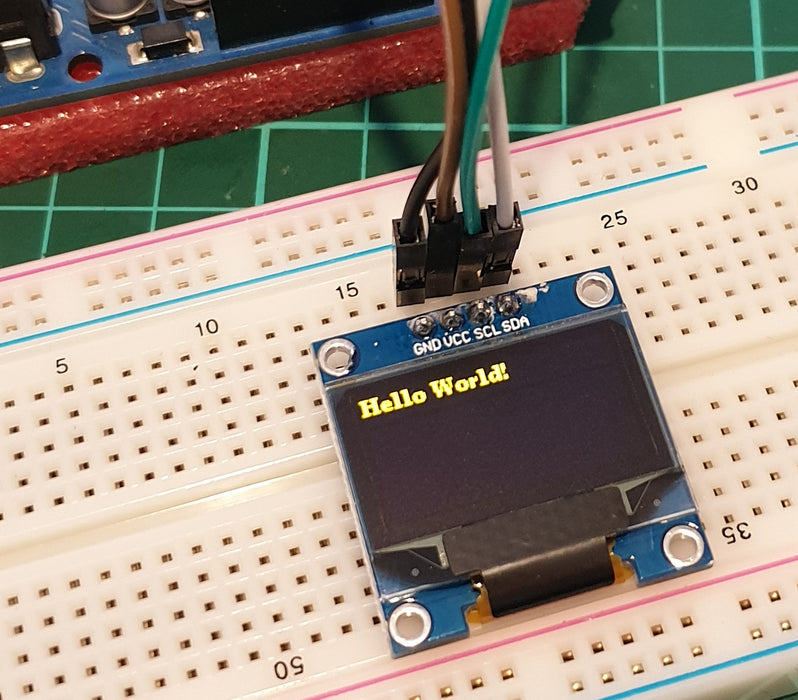 0.96" 128 x 64 Graphic OLED Displays - I2C or SPI - Various Colors ...