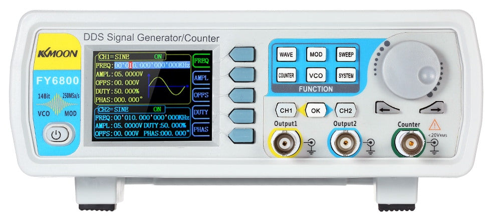 20MHz Dual Channel DDS Signal Function Generator from PMD Way with free delivery worldwide