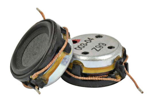 20mm 8 Ohm 1 Watt Speakers in packs of two from PMD Way with free delivery worldwide