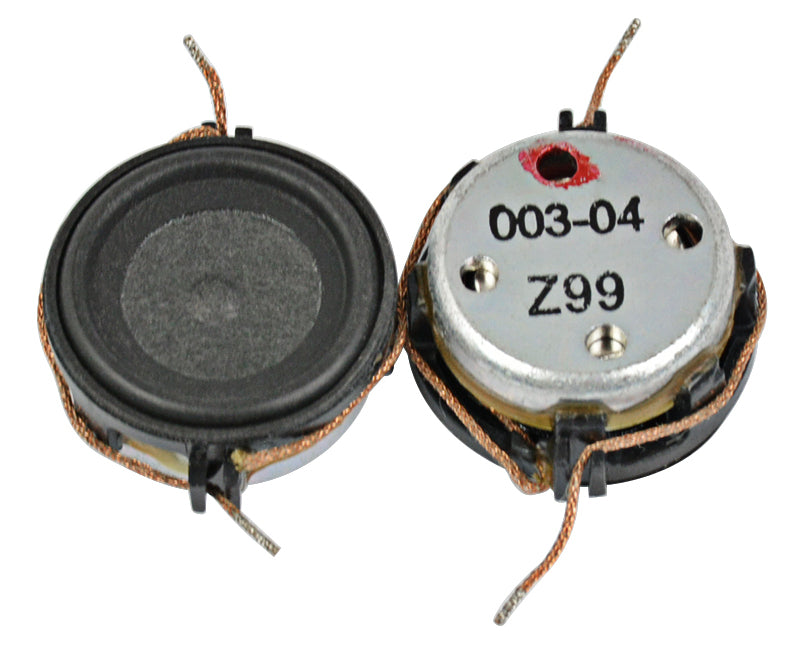 20mm 8 Ohm 1 Watt Speakers in packs of two from PMD Way with free delivery worldwide