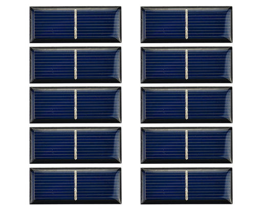 0.5V 220mA Solar Panels in packs of ten from PMD Way with free delivery worldwide