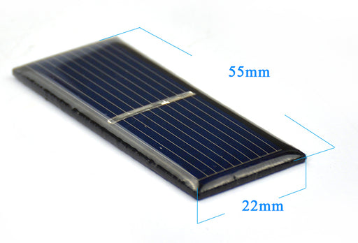 0.5V 220mA Solar Panels in packs of ten from PMD Way with free delivery worldwide
