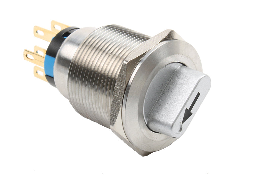 22mm Illuminated Metal Waterproof Rotary Switch — PMD Way