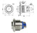22mm Waterpoof Metal Push Buttons from PMD Way with free delivery worldwide