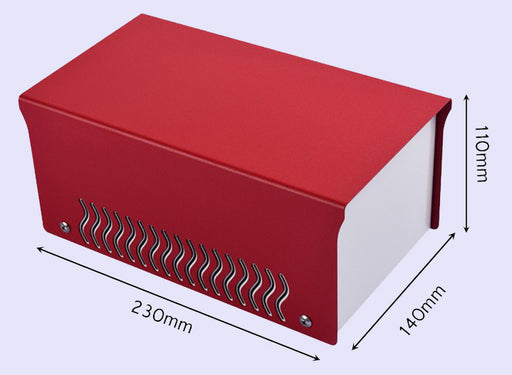 Metal Instrument Case - 230 x 140 x 110mm - Various Colors from PMD Way with free delivery worldwide