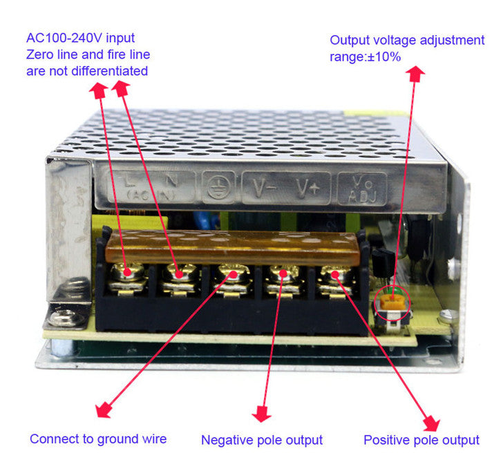 24V 3A 72W Switchmode Power Supply from PMD Way with free delivery worldwide