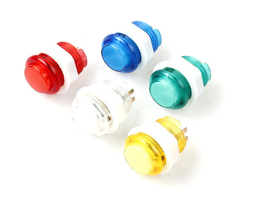 24mm LED Illuminated Arcade Buttons in packs of ten from PMD Way with free delivery worldwide