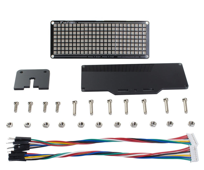 24x8 Emo-Style LED Matrix Display for Arduino and Raspberry Pi from PMD Way with free delivery worldwide