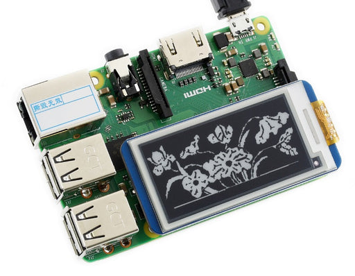 2.13" 250x122 ePaper eInk Display pHAT for Raspberry Pi 3/2/Zero from PMD Way with free delivery worldwide