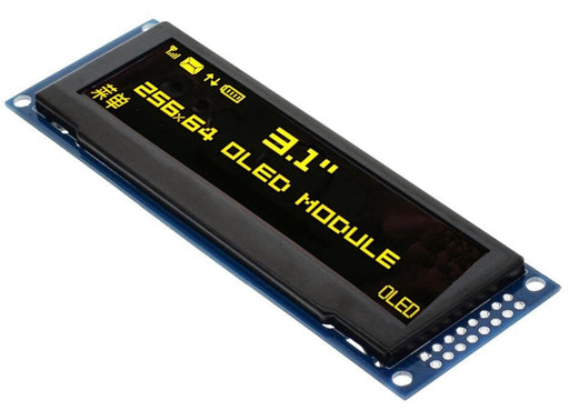 3.12" 256 x 64 Graphic OLED Display - SPI interface from PMD Way with free delivery worldwide