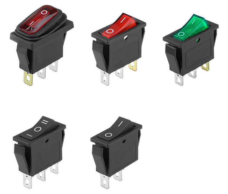 8 Blade Rocker Switch 25 x 8mm Rocker Switches - Various Types — PMD Way