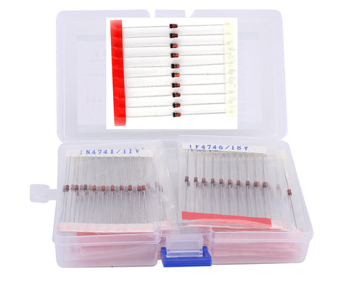 Assorted through hole Zener Diode Box - 280 Pieces from PMD Way with free delivery worldwide