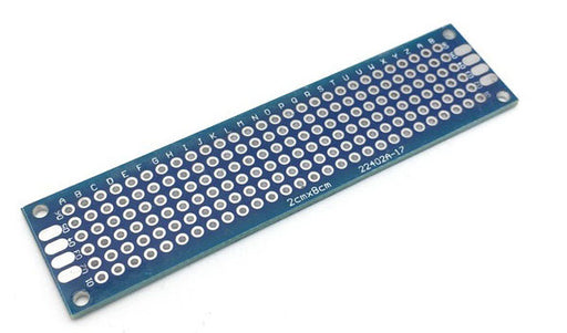 Double Sided 2x8cm Prototyping PCBs - 5 Pack from PMD Way with free delivery worldwide